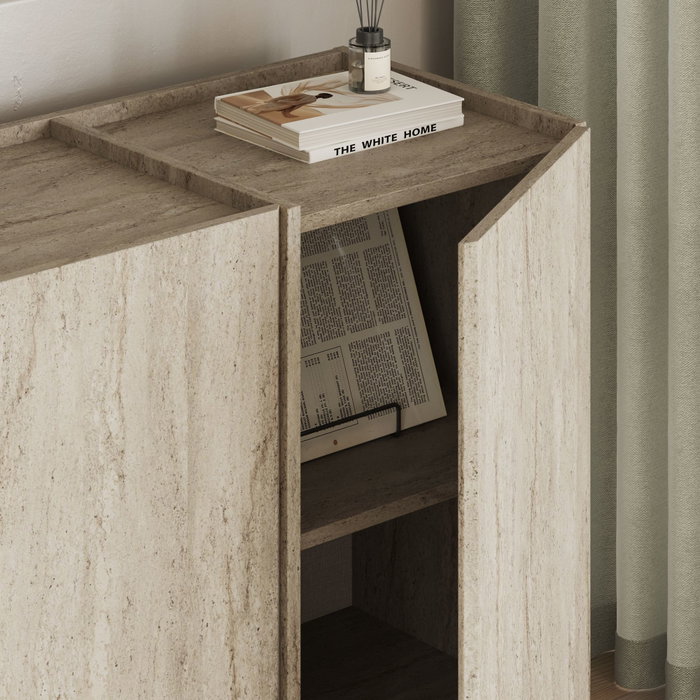 Nordure Consola de Travertino Nordure Consola de Travertino